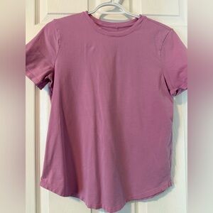 lululemon athletica Short Sleeve Tee in Mauve